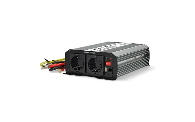 Nedis - Power Inverter Modificeret Sinus Indgangsspænding 24 V Dc Enhedens Strømudgangsforbindelse Type F Cee 7 3 Usb-a 