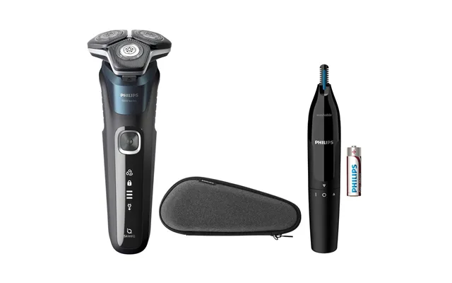 Philips S5889 11 Barbermaskine Til Skånsom Hud Næsehårstrimmer