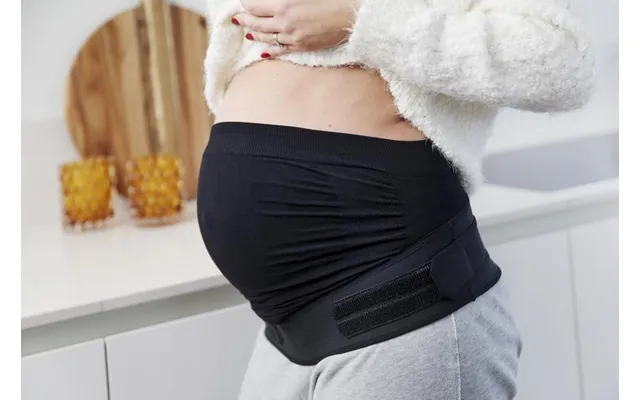 Bbhugme Støttebælte Sort, Str. M L - Bbhugme