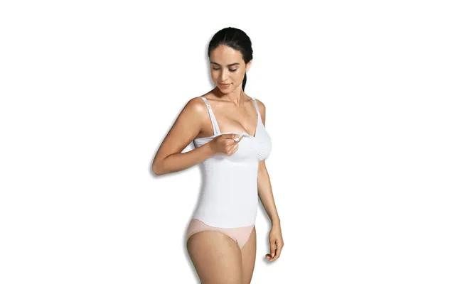 Carriwell Ammetop Med Shapewear, Hvid - Carriwell