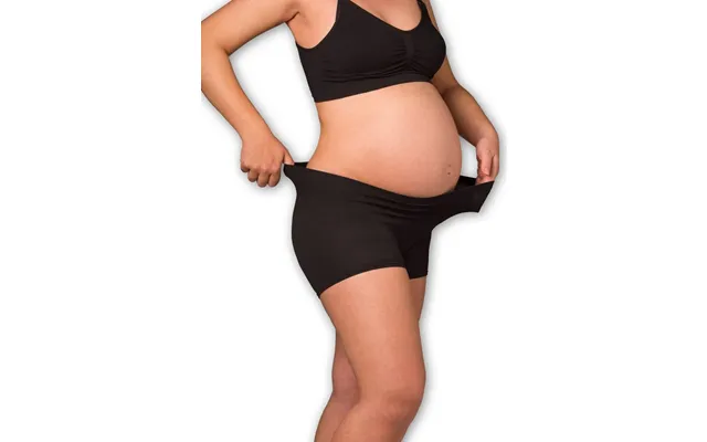 Carriwell Graviditets Og Hospitalstrusser, Sorte, Onesize, 2 Par - Carriwell