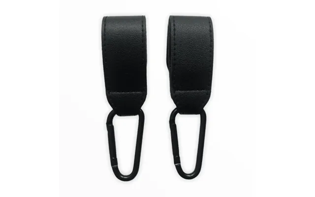 Kongwalther Help Me Hooks, Sort Læder. - Kongwalther