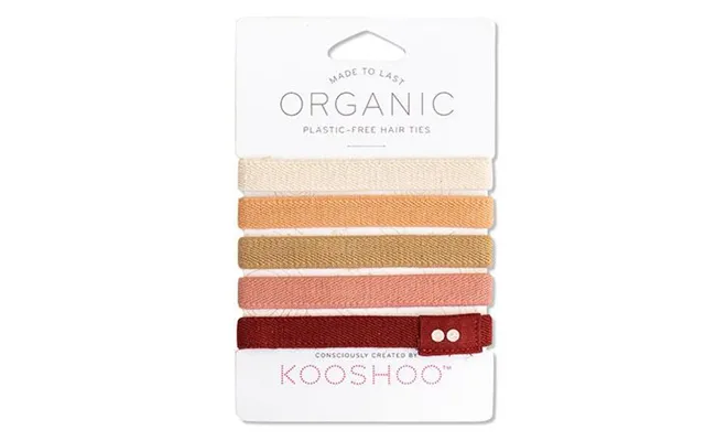 Kooshoo Hårelastikker - Øko & Plastikfri