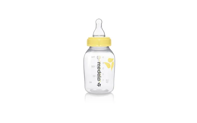 Medela Flaske Til Brystmælk 150 Ml, Inkl. Flaskesut S - Medela