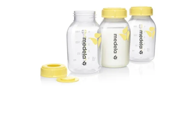 Medela Flasker Til Brystmælk 150 Ml, 3 Stk. - Medela