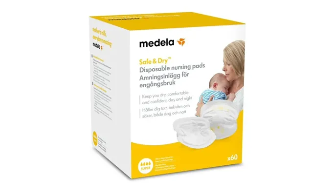 Medela Safe & Dry Engangs Ammeindlæg, 60 Stk. - Medela