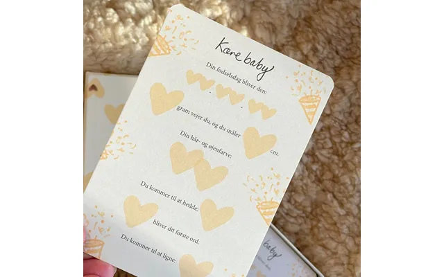 Mindekort - Quiz Til Babyshower 30 Stk. , Withwhite