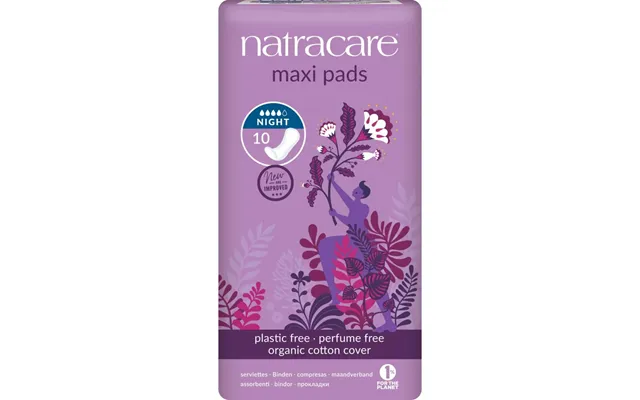 Natracare Maxi Bind Nat, 10 Stk. - Natracare