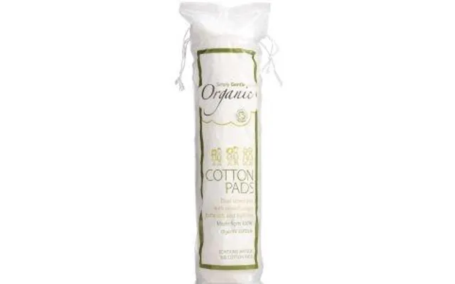 Vatrondeller Økologisk Bomuld, 100 Stk., Simply Gentle - Simply Gentle Organic