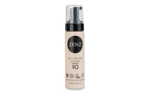Zenz Hair Styling Mousse Pure No. 90, 200 Ml - Zenz