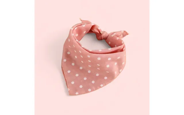 Bandana Rosa M. Hvide Prikker