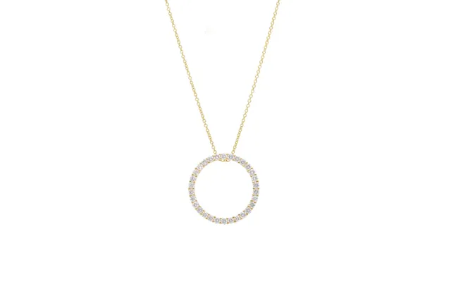 The Circle 14kt. Guld Eller Hvidguld, 0.75 Ct. Diamanter. Inkl