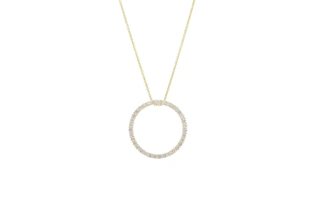 The Circle Big I 14kt. Guld Eller Hvidguld, 1.00 Ct. Diamanter