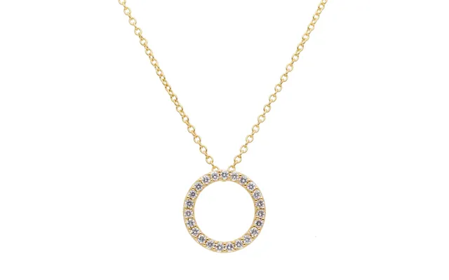 The Circle I 14kt. Guld Eller Hvidguld, 0.25 Ct. Diamanter. Inkl