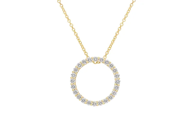 The Circle I 14kt. Guld Eller Hvidguld, 0.50 Ct. Diamanter. Inkl