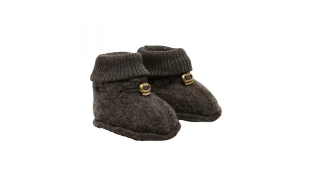Baby Uldfutter I Merinould 74 80 Dark Brown