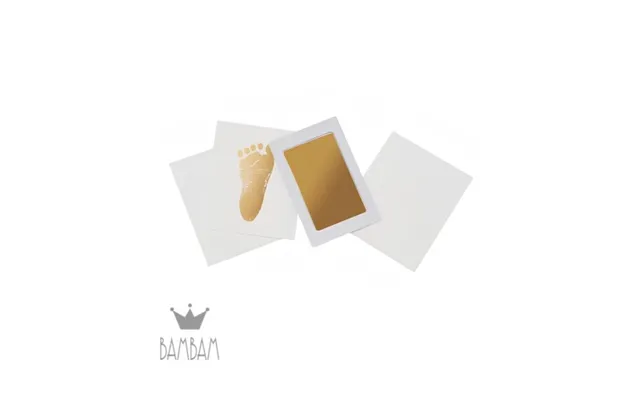Bambam - Blæk Fod- & Håndaftrykssæt