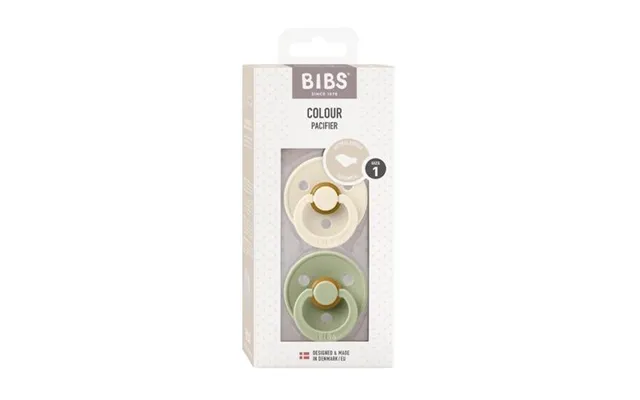 Bibs Colour - 2-pak, Str. 1 0-6 Mdr. , Anatomisk