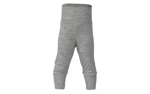 Bukser I Uld 50 56 Light Grey Melange