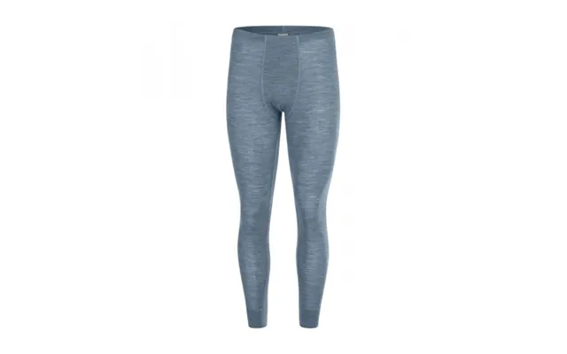 Longjohns Til Herre I 100% Merino Uld Blue Melange L
