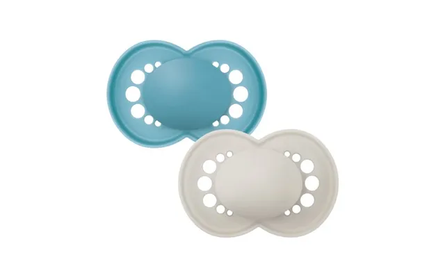Mam Original 2-pack, Str. 3 16-36 Mdr. , Symmetrisk - Silikone