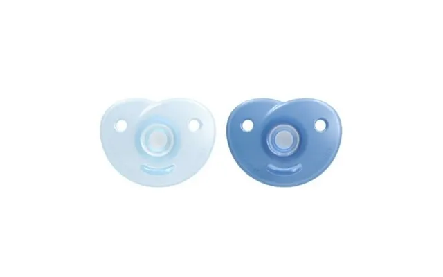 Philips Avent Soothie, Str. 1 0-6 , Rund - Silikone