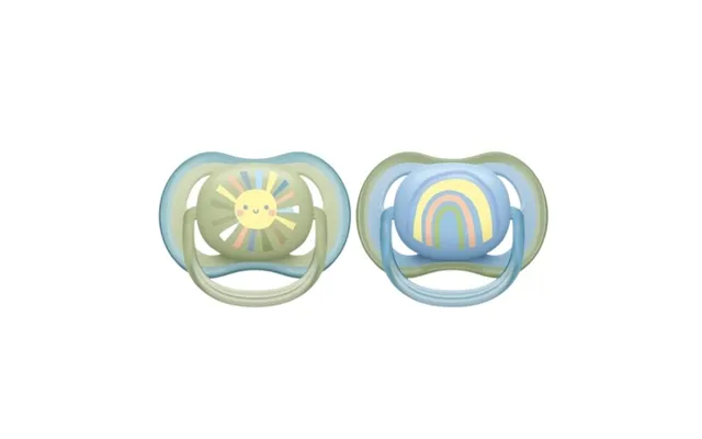 Philips Avent Ultra Air, Str. 1 0-6 Mdr. , Symmetrisk - Silikone