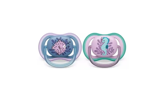 Philips Avent Ultra Air, Str. 2 6-18 Mdr. , Symmetrisk - Silikone