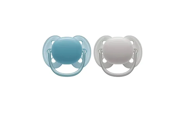 Philips Avent Ultra Soft, Str 2 6-18 Mdr. , Symmetrisk - Silikone