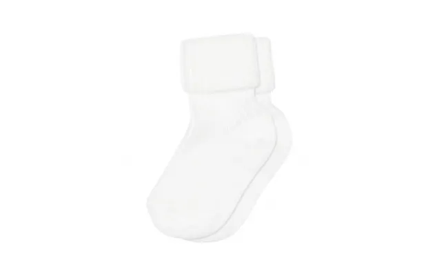 Rib Baby Bomuldsstrømper 25 28 Creme Melange