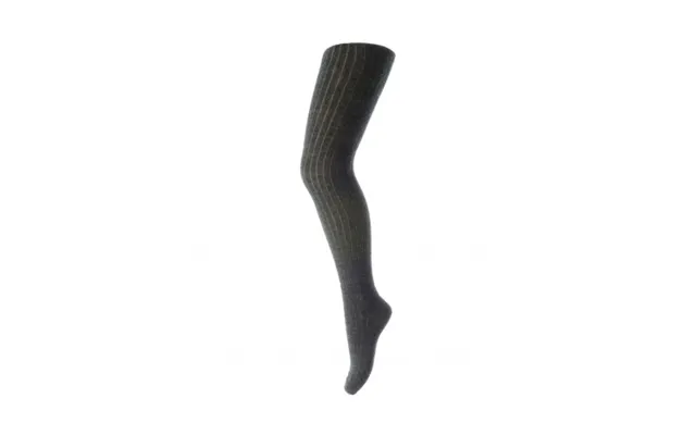Strømpebukser Til Børn I Merino Uld Dark Grey Melange 90