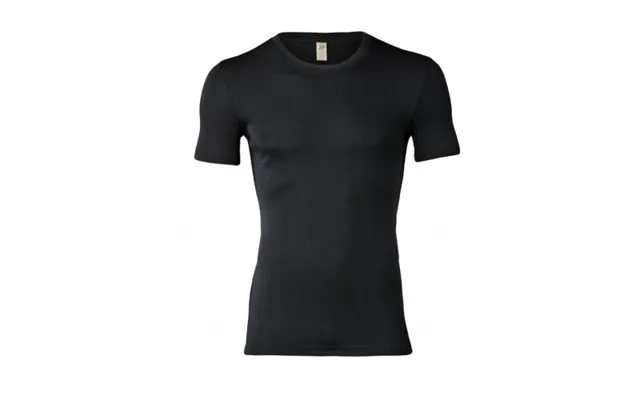 T-shirt Til Herre I En Kombination Af 70% Uld Og 30% Silke 50 52 Black