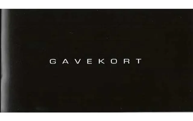 Gavekort - Dkk.250