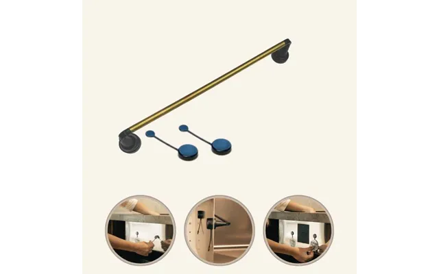 Magnetisk Karklud Holder Med Modmagnet Montering Special Vask 27 Mm Komposit Ældre Version 2005 - 2017 Messing 22 Cm