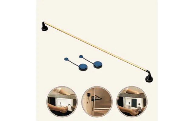 Magnetisk Karklud Holder Med Modmagnet Montering Special Vask 27 Mm Komposit Ældre Version 2005 - 2017 Messing 37 Cm
