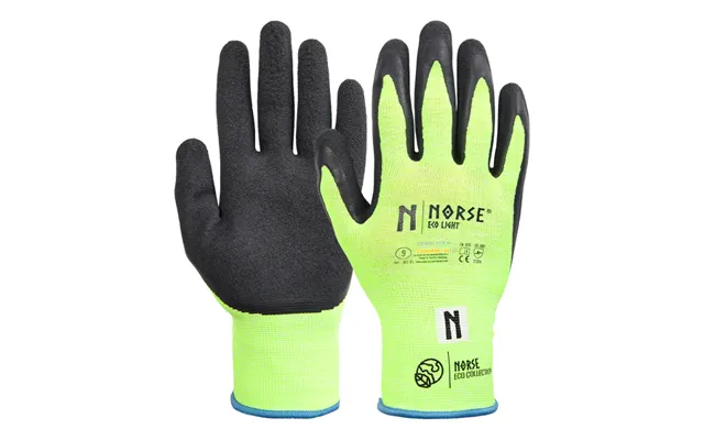 Arbejdshandsker Med Latexbelægning - Norse Eco Light