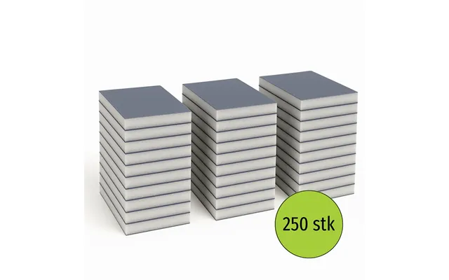 Cool Sanding Slibesvamp 120x98x12mm- Sort Silicium Slibekorn - 250 Stk