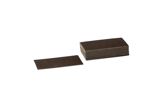 Lærreds Sandpapir 70ã 155 Mm Uden Velcro Grip - 50 Stk. Korn P60
