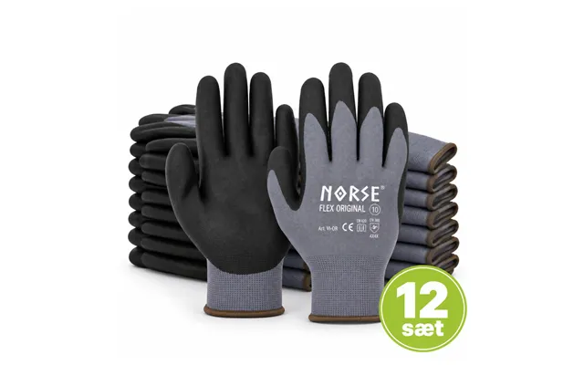 Norse Flex Original Universal Arbejdshandsker - 12 Sæt