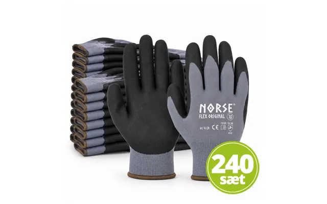 Norse Flex Original Universal Arbejdshandsker - 240 Sæt