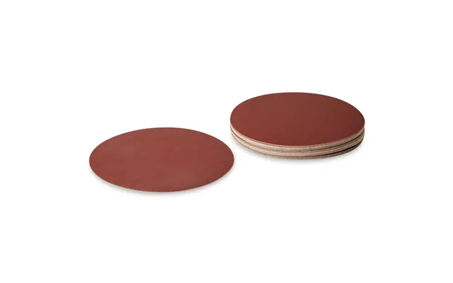 Ø200 Mm Velcro Sliberondeller Uden Huller - 25 Stk. Korn P40