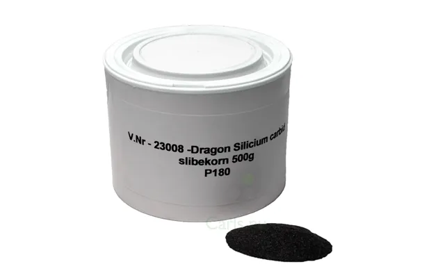 Slibekorn Siliciumcarbid 300 - 500g Korn P80