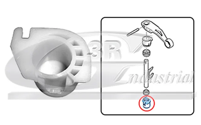 3rg Udrykkergaffel - Kobling 22215 For Peugeot