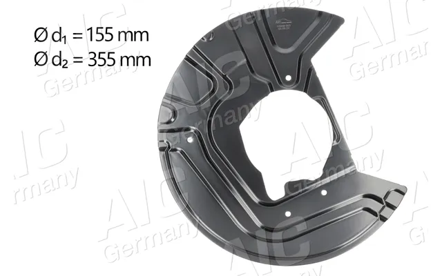 Aic Stænkskærm - Bremseskive 55909 For Bmw