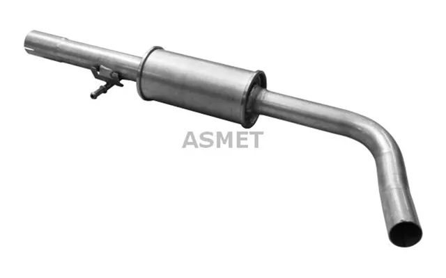Asmet Midterste Lyddæmper 21013 For Skoda