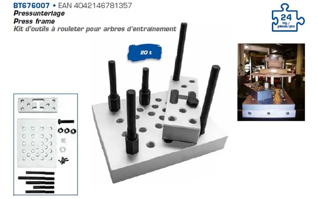 Brilliant Tools Underlag - Værkstedsudstyr Bt676007