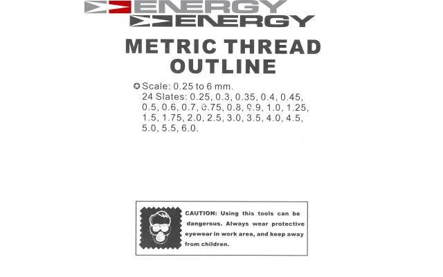 Energy Gevindlære Ne00736