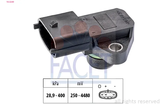 Facet Sensor - Sugerørstryk 103249 For Genesis