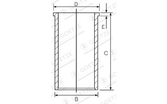Goetze Engine 1402049000 98,5mm