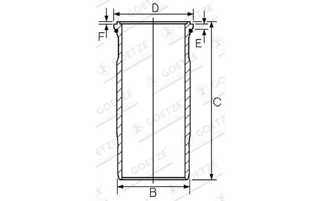 Goetze Engine 1545934000 111,5mm